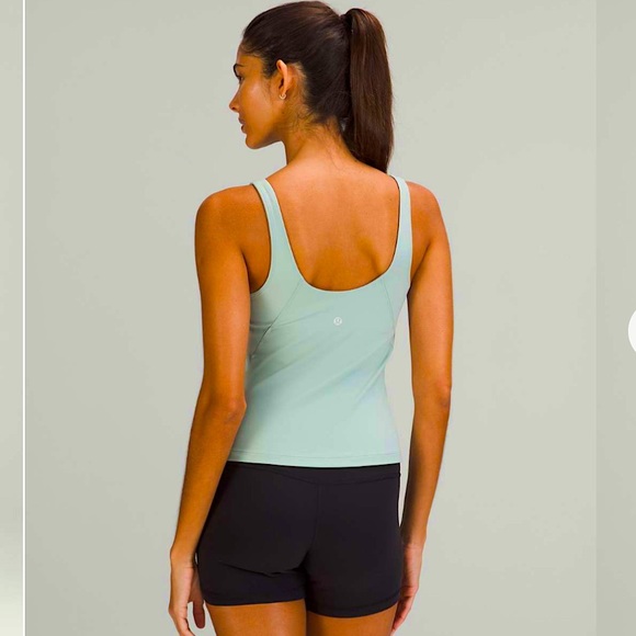 NEW Lululemon Align Tank *Waist Length in Silver Blue - Picture 4 of 5